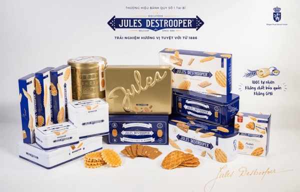 Câu chuyện về Jules Destrooper – Thương hiệu bánh quy số một tại Bỉ
