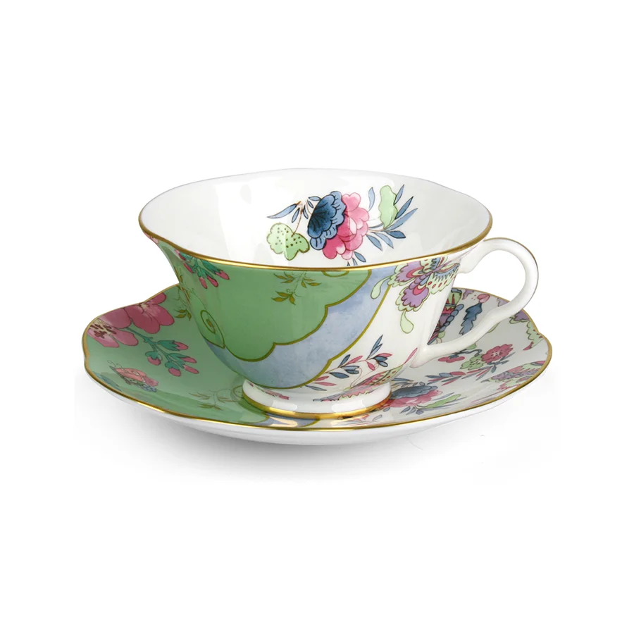 Bộ 1 cốc kèm đĩa lót Wedgwood Butterfly Bloom Butterfly Posy