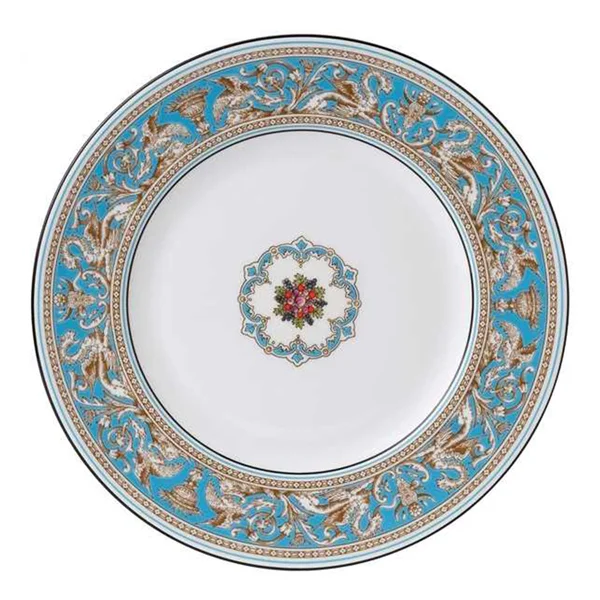 Đĩa sứ Florentine Turquoise 27cm