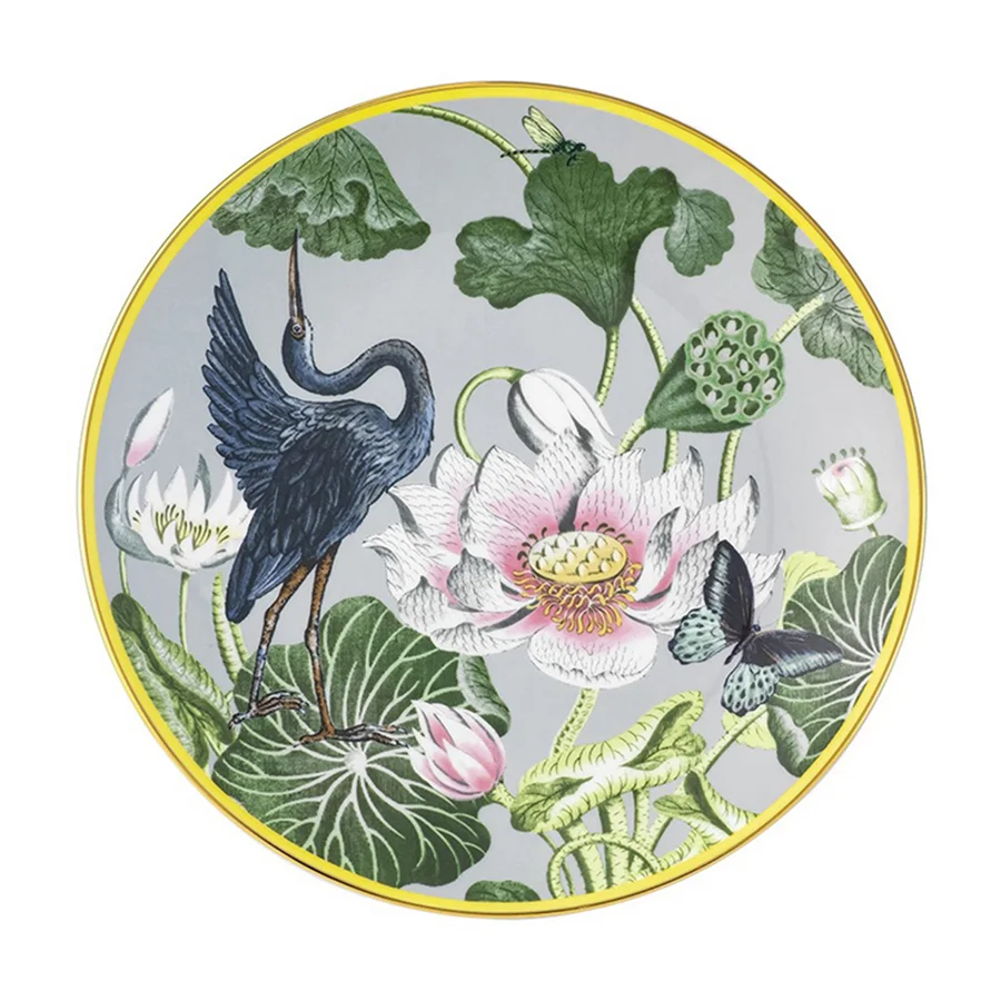 Đĩa sứ Wonderlust Waterlily 20cm
