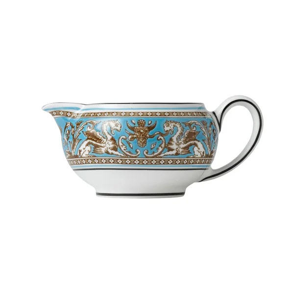 Hũ sứ Florentine Turquoise